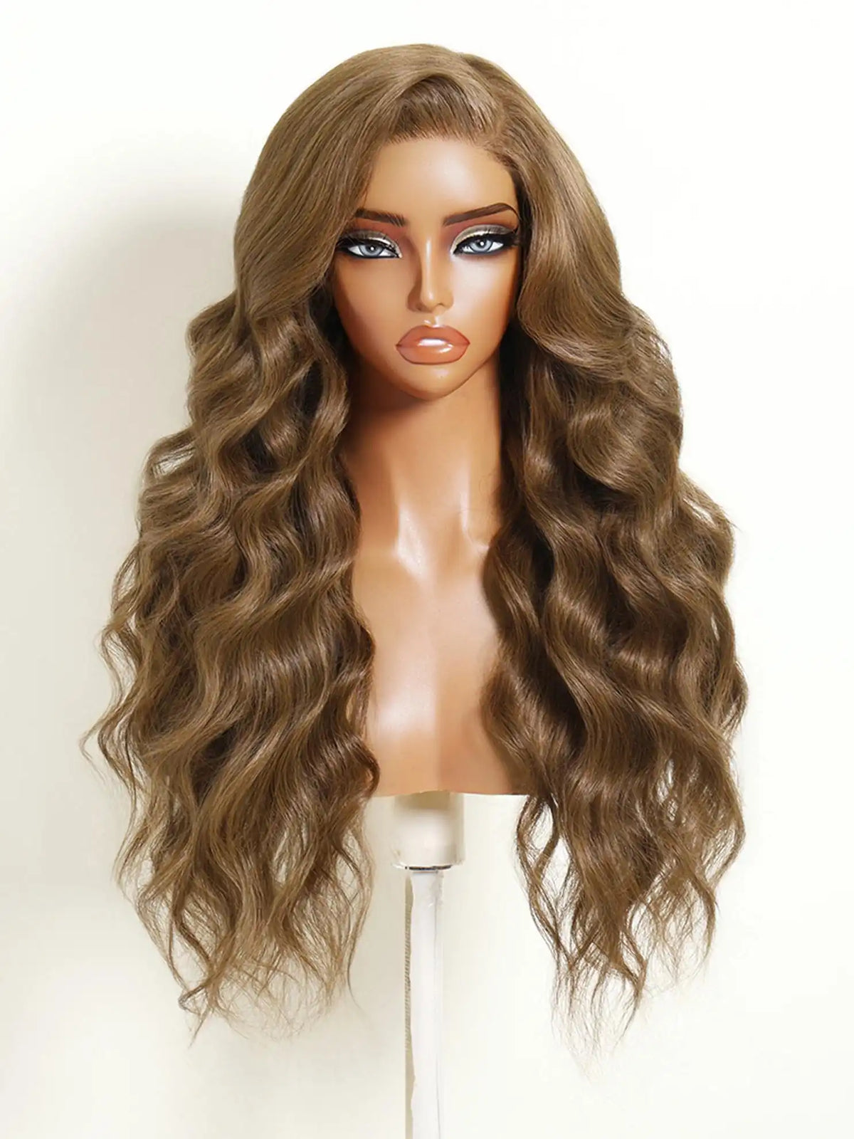 UNice Chestnut Brown Side Part Body Wave Bye-Bye Slip™ 6x4 Lace Glueless Drawstring Wig
