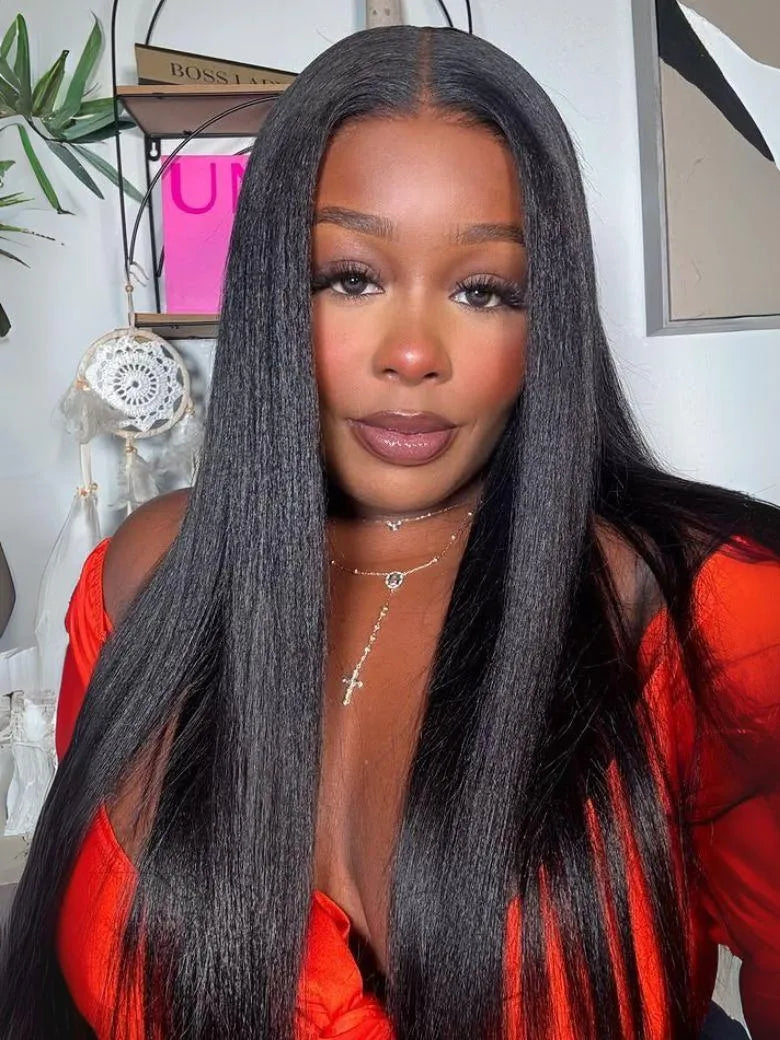 UNice Hair Bundle 1 Pc/pack Yaki Virgin Human Hair
