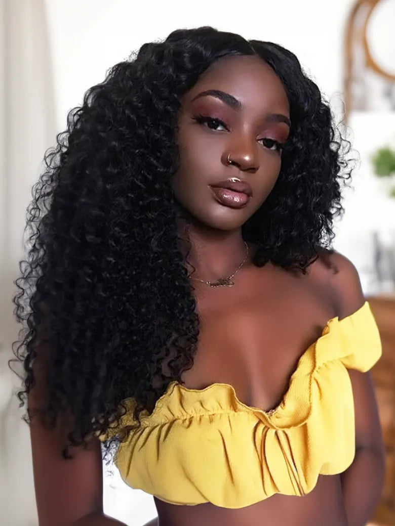 UNice Hair Icenu Series 1 Pieces Deep Wave Human Virgin Hair Weaving