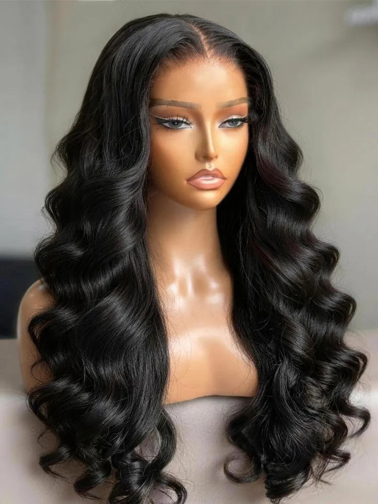 UNice HD Lace & Transparent Lace Body Wave Bye-Bye Slip™ Natural-Looking Glueless Lace Wig for Beginners