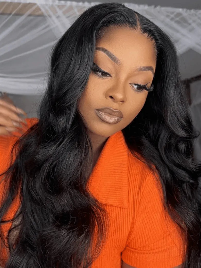UNice Melted HD Lace Body Wave Bye-Bye Slip™ Natural Human Hair Wig for Beginners