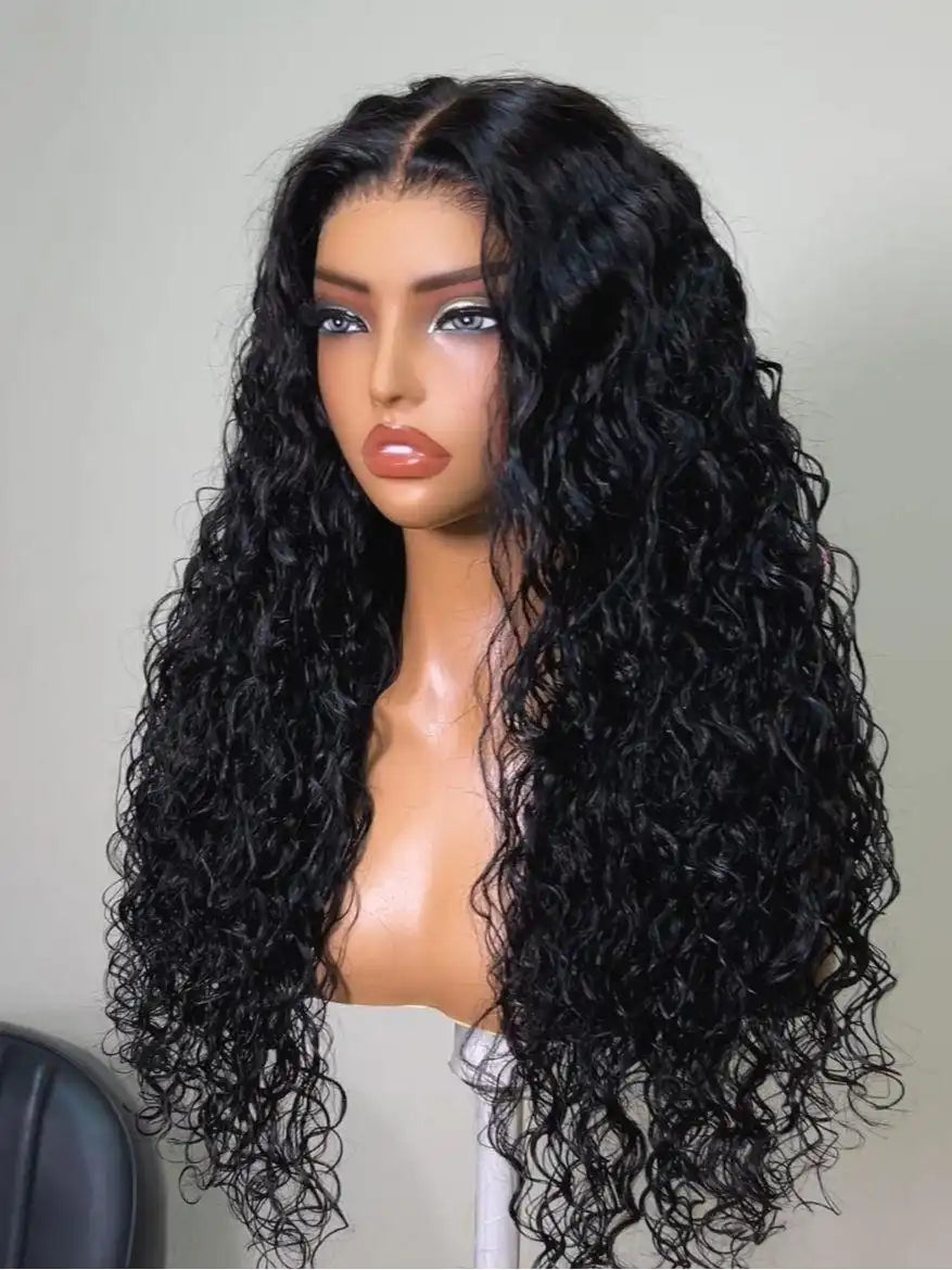 UNice Braid-Out Defined Curly Wig Bye-Bye Slip™ 7×5 Lace Closure Glueless Blend-Ready Perfect Match Effortless Beauty