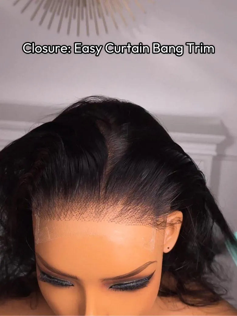 UNice All-In-One Body Wave Quick Weave Set for Effortless Everyday Glam 3Pcs Bundles with Lace Closure